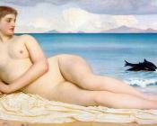 Actaea, the Nymph of the Shore - 弗雷德里克·莱顿爵士